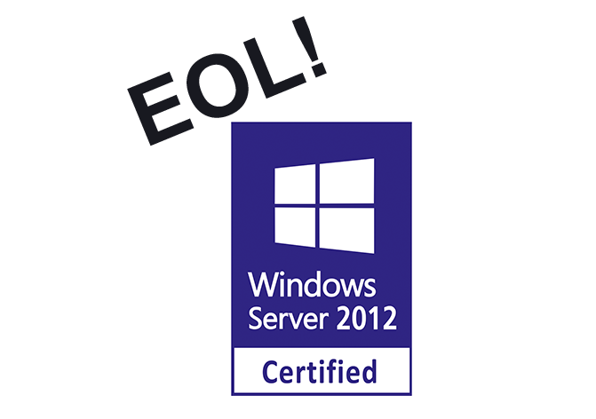 EOL Windows Server 2012R2