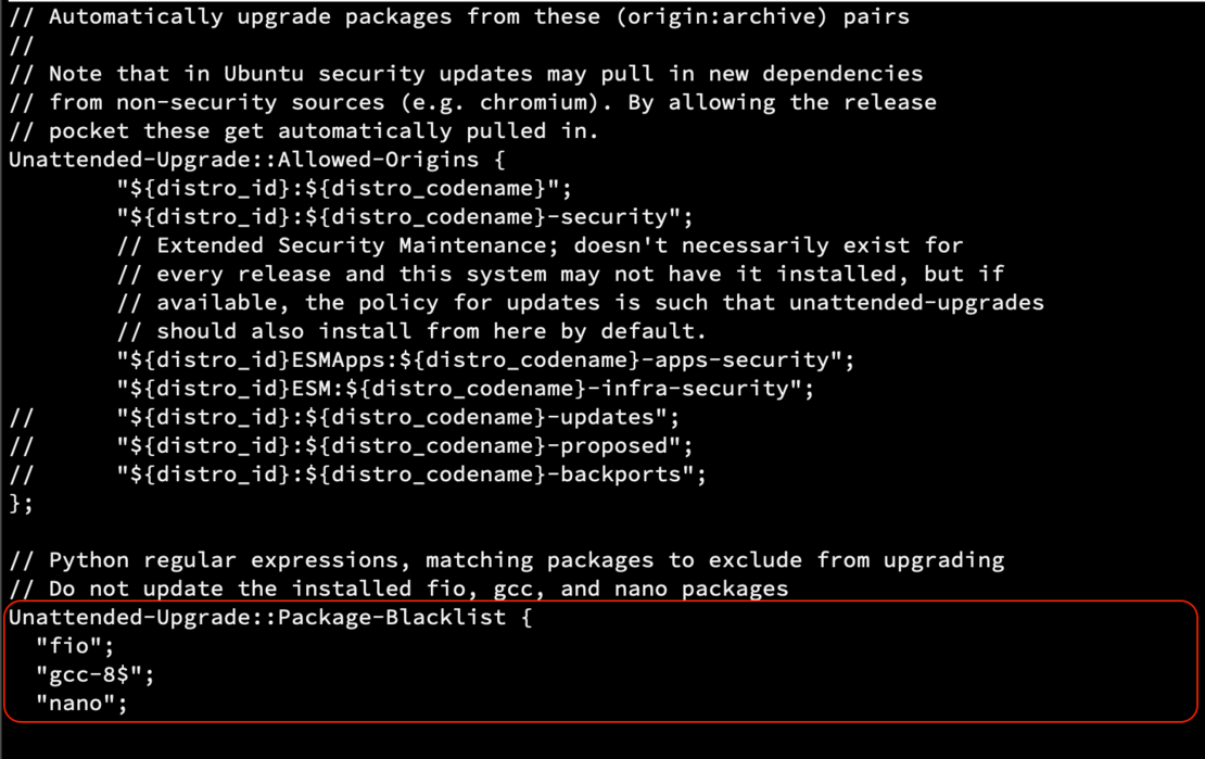 Blacklisting Blacklisting
