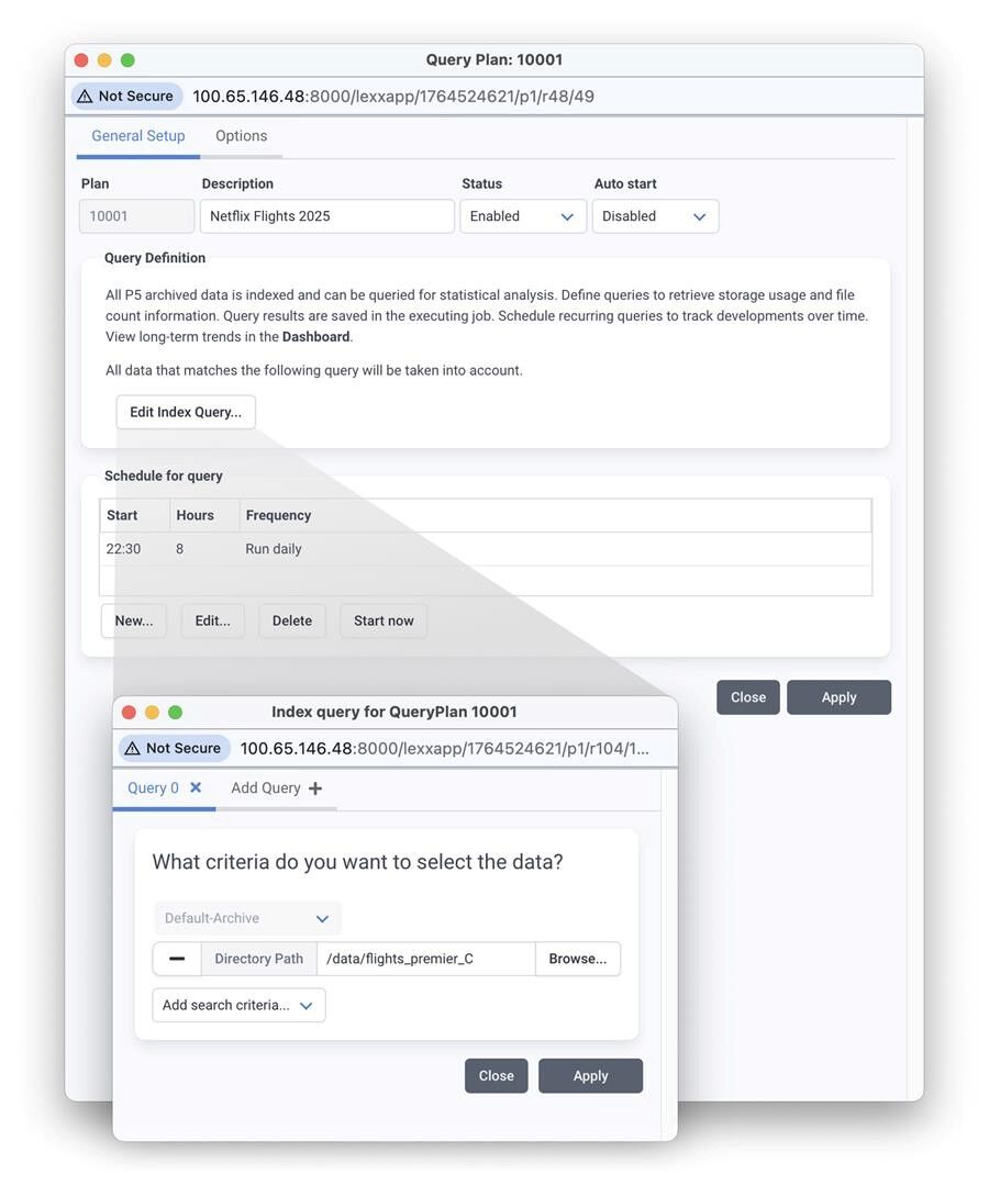 Query Plan Archiware Query Plan Archiware