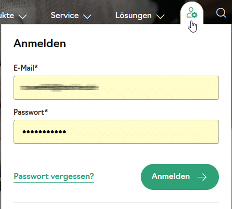 Erst einloggen Erst einloggen