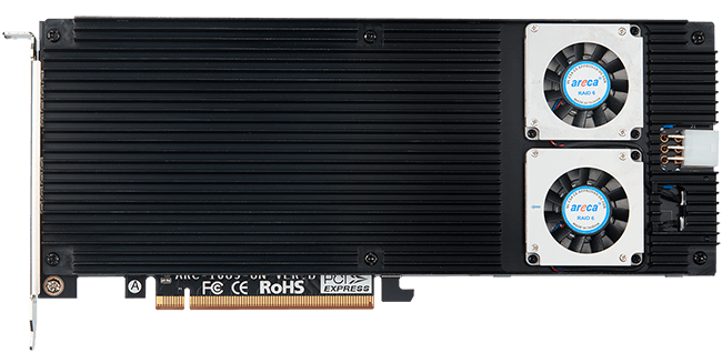 Areca ARC-1689-8N – Für kompakte Hochleistungssysteme Areca ARC-1689-8N – Für kompakte Hochleistungssysteme