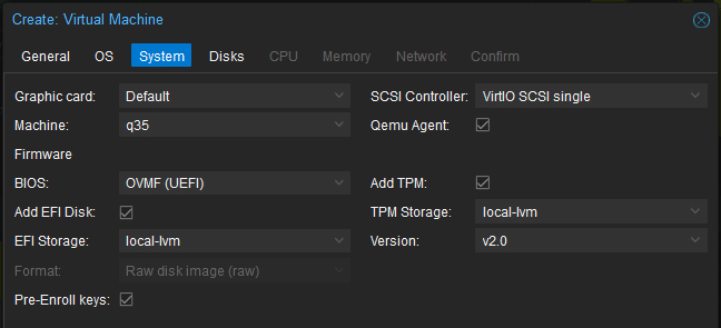 Proxmox VM erstellen3 Proxmox VM erstellen3