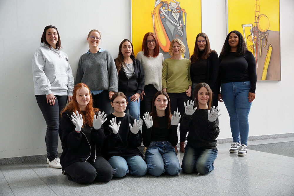 Unsere Starline Frauen mit den Teilnehmerinnen Unsere Starline Frauen mit den Teilnehmerinnen