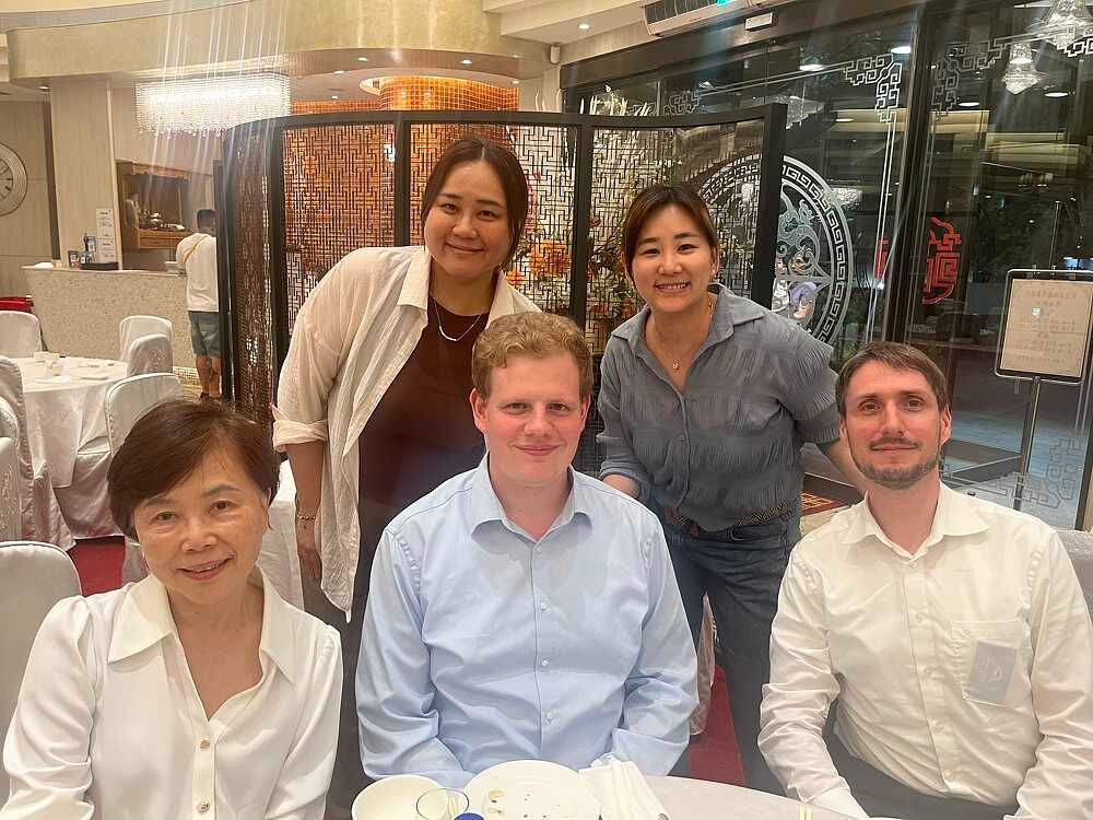 Meeting with Areca with Polly Lee (left) and Christine Chou (right) Meeting with Areca