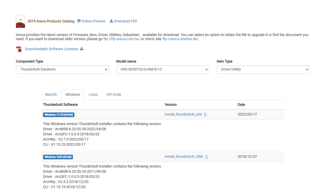 Areca_Website_Thunderbolt_download Areca_Website_Thunderbolt_download