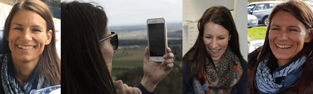 2. Collage der fröhlichen Claudia 2. Collage der fröhlichen Claudia