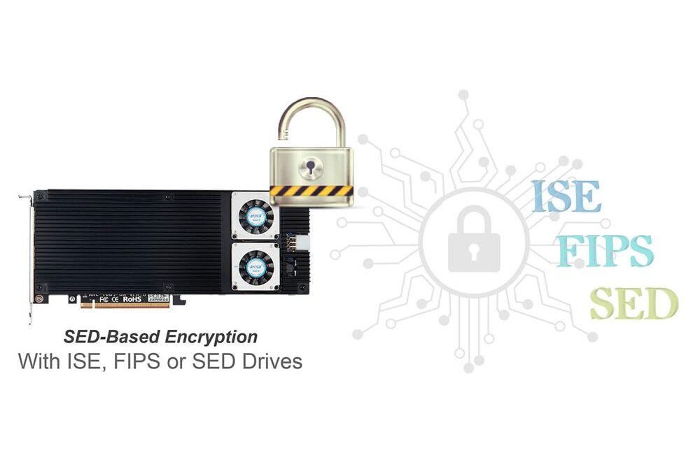 Areca ARC-1689-8N – Für kompakte Hochleistungssysteme. ARC-1689-8N_SED_encryption