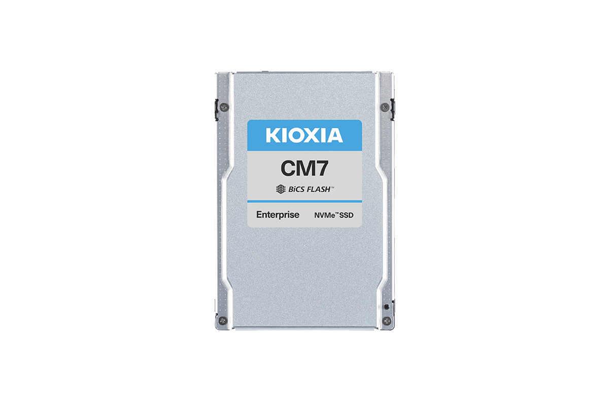 KIOXIA CM7-R NVMe Enterprise SSD 3.84 TB: NVMe-SSDs für besonders hohe Leselasten Kioxia-SSD