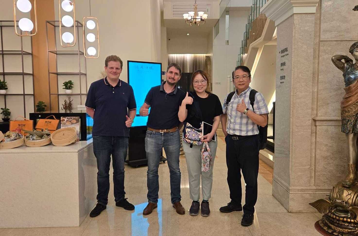 With Dominique Sun and Aaron Joue from Ambedded Starline & Ambedded