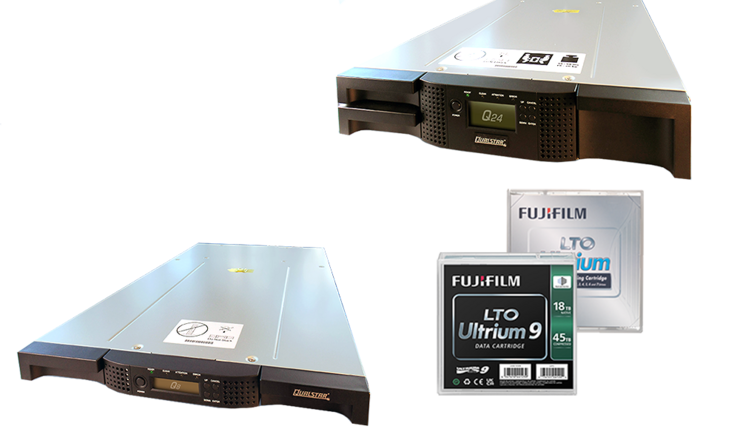 Qualstar Libraries mit 8 & 24 Einsch&uuml;ben